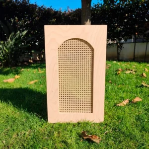 Cubo Rattan em Bétula 70x35cm