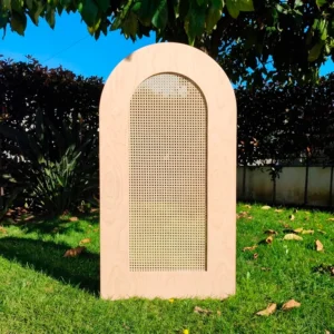 Painel Rattan em Bétula 130x40cm